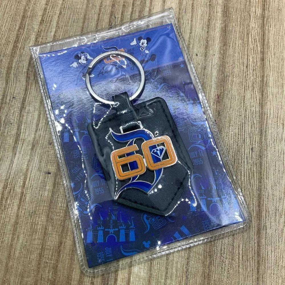 Disneyland Resort 60th Anniversary Key Chain - 2016